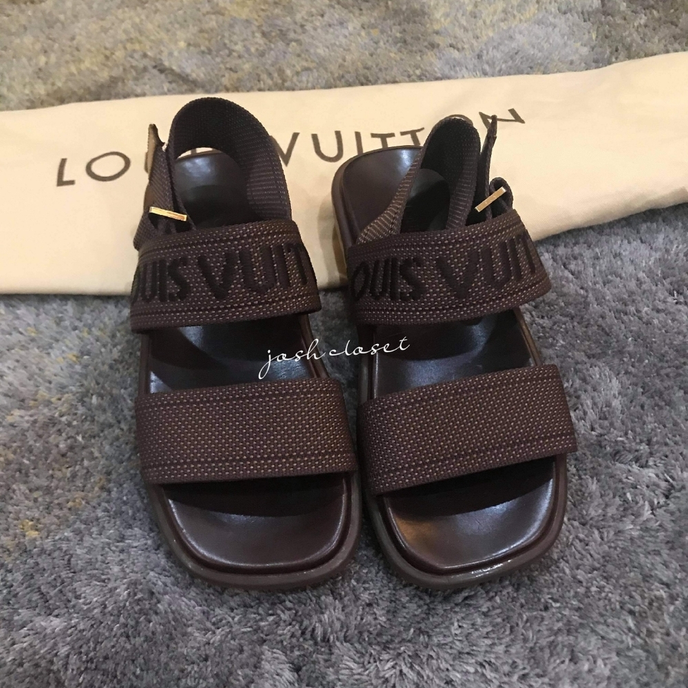 LV sandals authentic